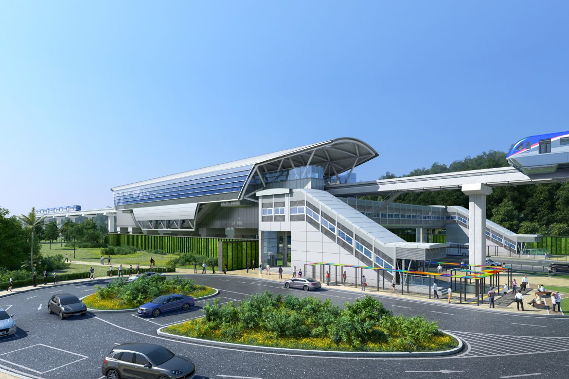 Inicia construcción de primera estación de la Línea 3 del Metro, en Ciudad del Futuro