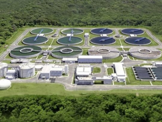 Saneamiento de Panamá realiza trabajos en módulo II de la planta de tratamiento de Juan Díaz