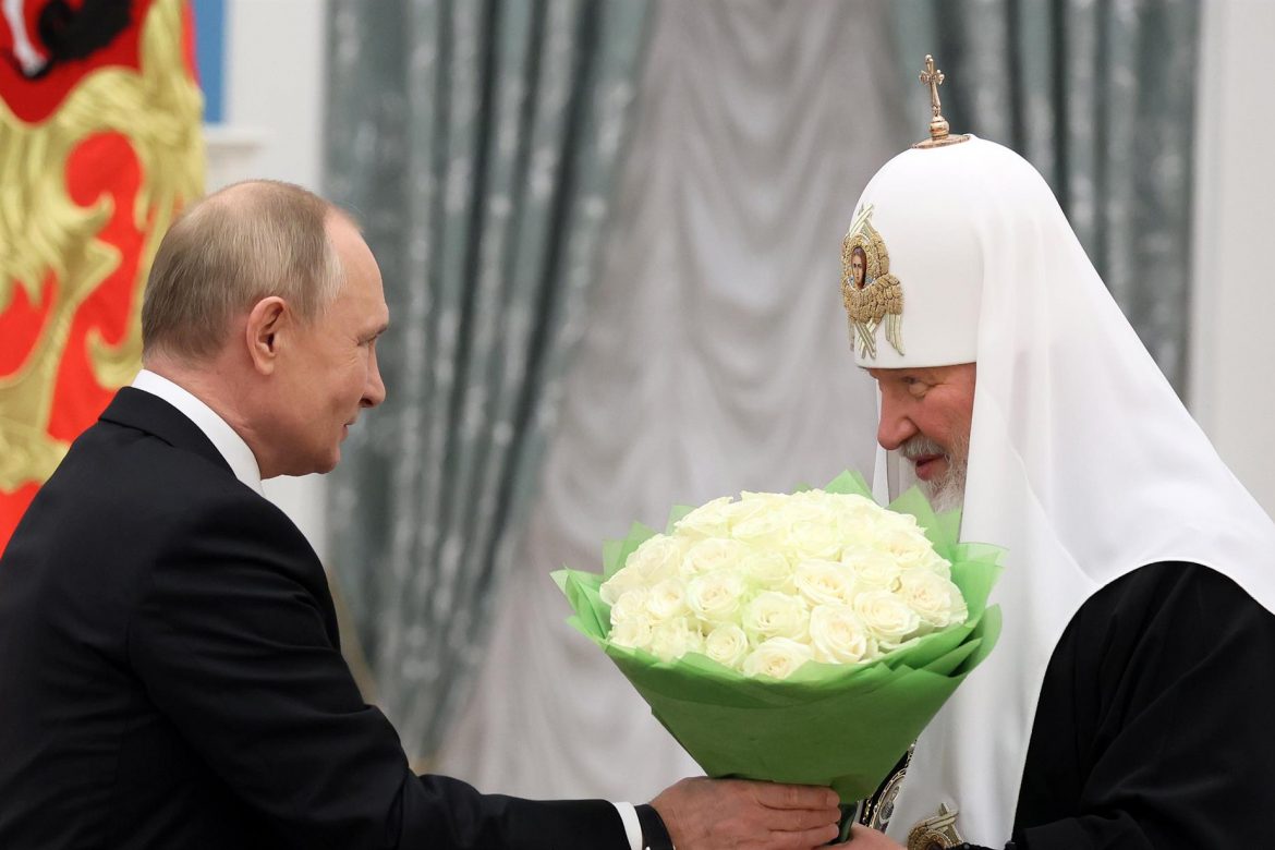 Putin concede al patriarca ruso Kiril la máxima condecoración estatal