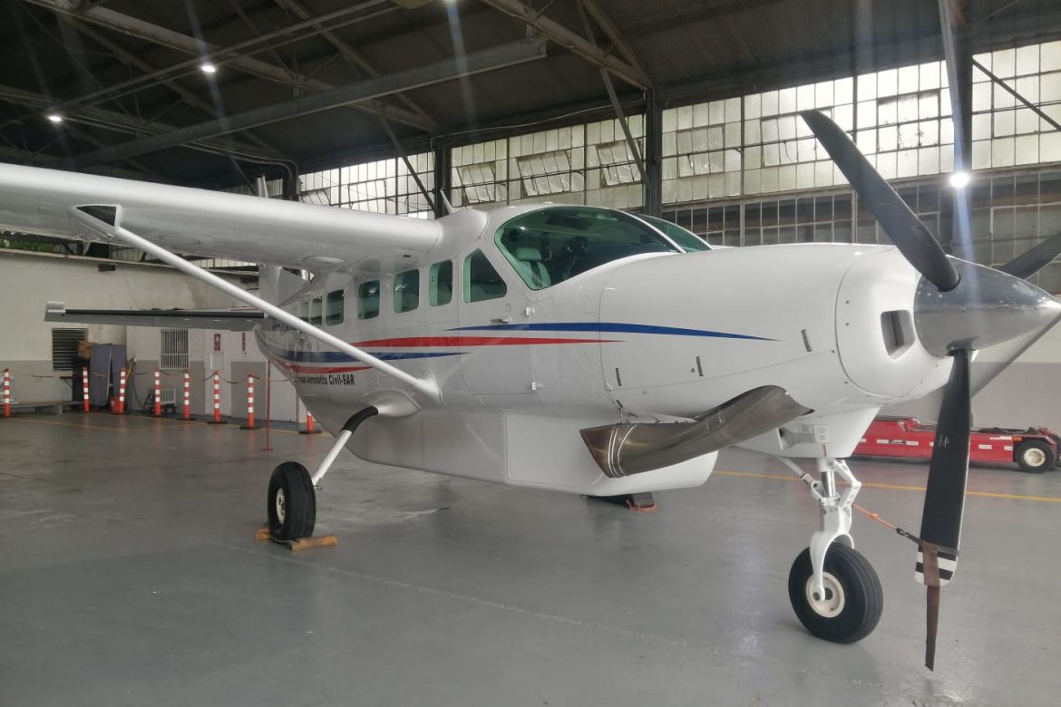 Luego de 4 años llega a Panamá el avión del Estado utilizado para búsqueda y rescate Cessna- Caravan
