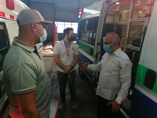 Cobre Panamá apoyó al MINSA con la reparación de ambulancias