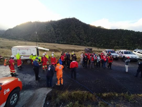 Rescatan a dos personas que se habían extraviado en el Volcán Barú
