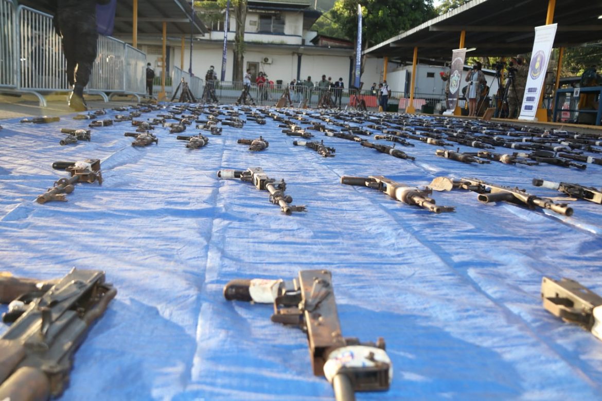 En el gobierno de Cortizo han destruido más de 14 mil armas de fuego