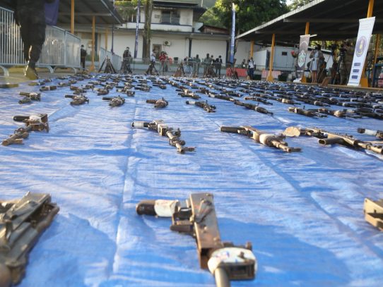 En el gobierno de Cortizo han destruido más de 14 mil armas de fuego