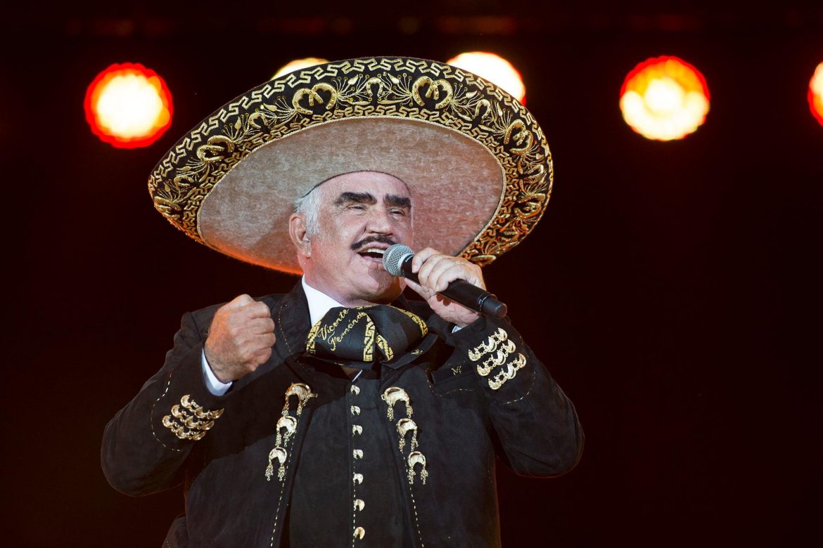 Falleció el ídolo mexicano Vicente Fernández a los 81 años de edad