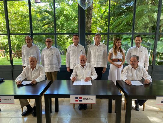 Panamá, Costa Rica y Dominicana crean Consejo Empresarial de Alto Nivel