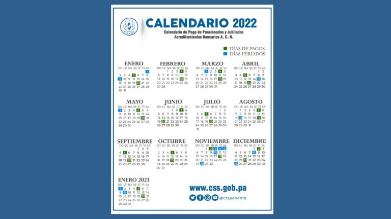 A Disposición Calendarios De Pagos A Jubilados Y Pensionados De La CSS ...