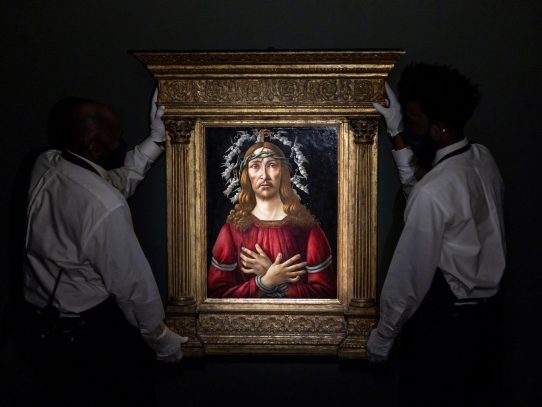 Un Botticelli alcanzó los 45 millones de dólares en una subasta en Nueva York