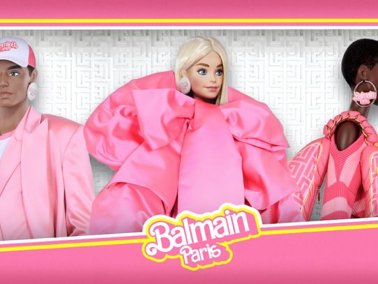 Barbie y Balmain quieren que los juguetes sean la nueva frontera del mundo de la moda