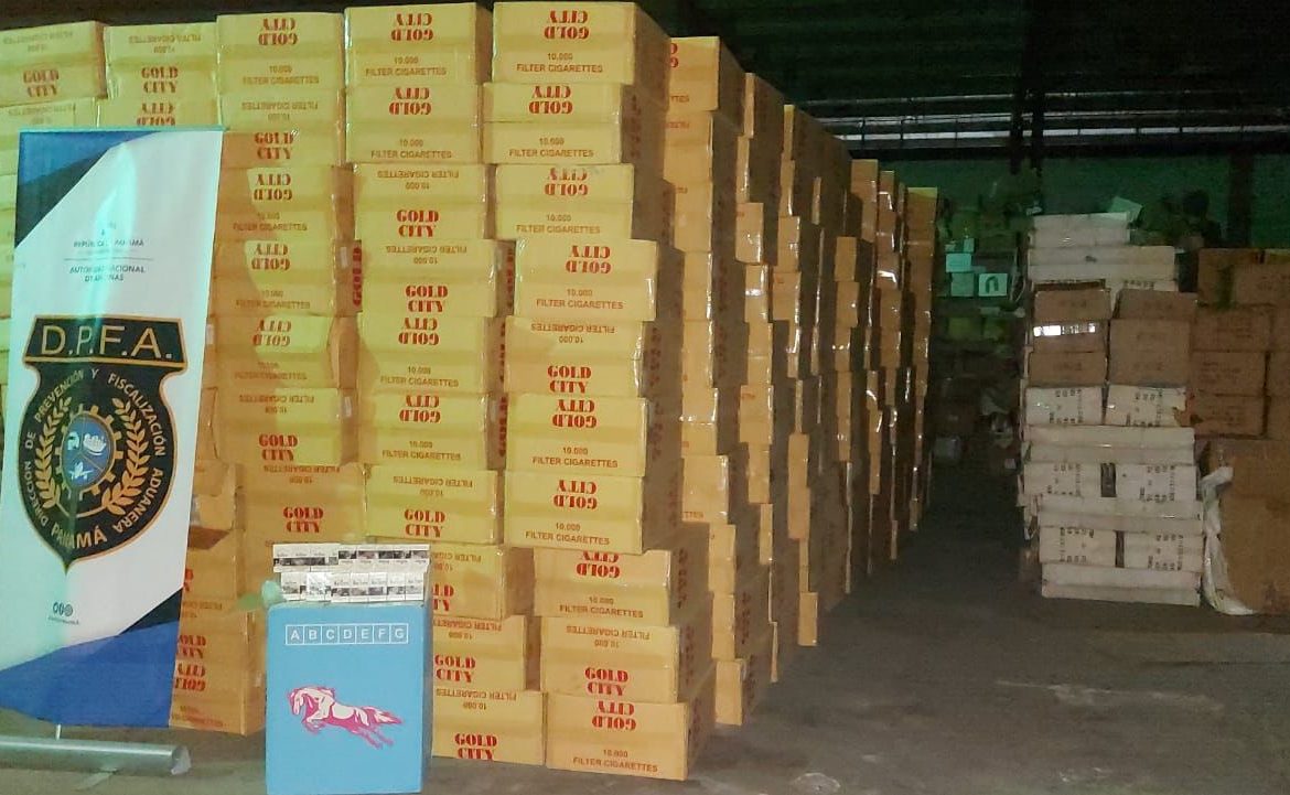 Retienen en Chiriquí cargamento de cigarrillos valorados en 461 mil dólares