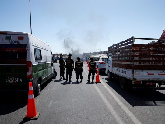 Camioneros chilenos anuncian el fin del bloqueo en Antofagasta