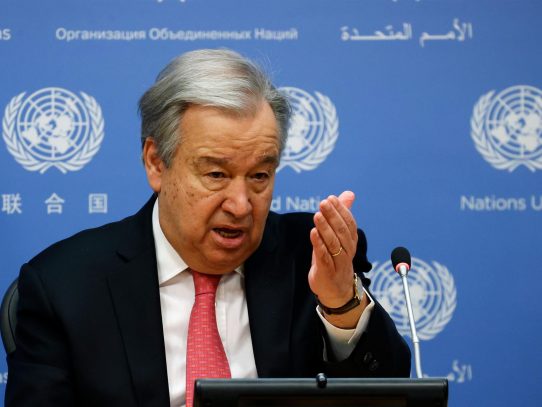 Guterres afirma que la ONU "apoya totalmente" la soberanía de Ucrania