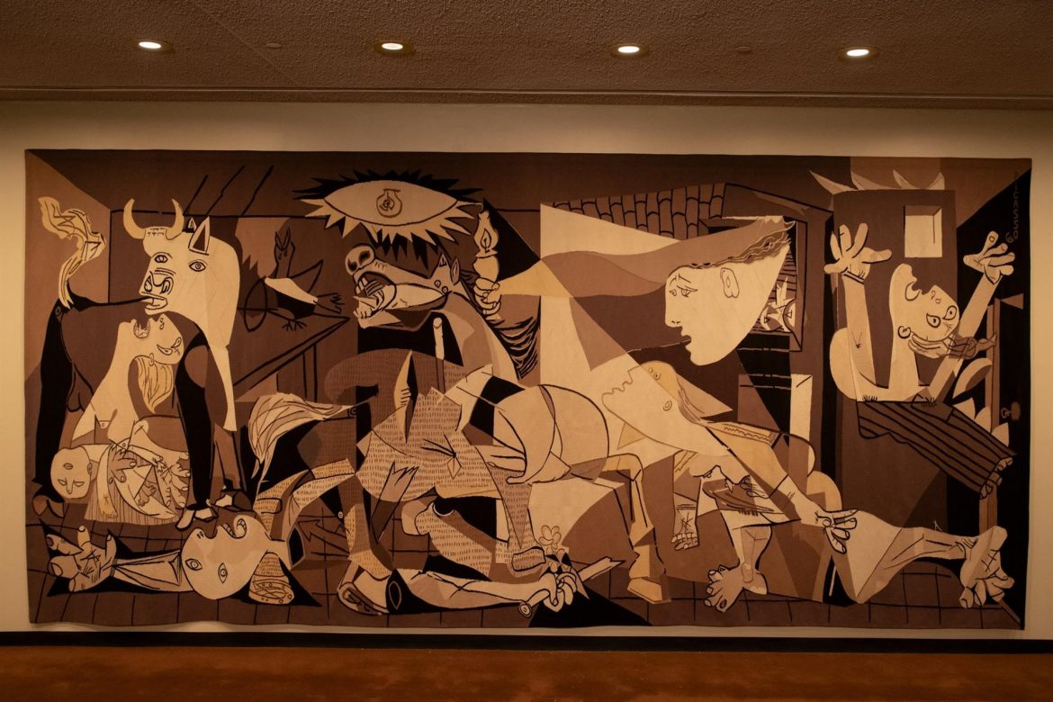 El icónico tapiz del "Guernica" de Picasso vuelve a la ONU