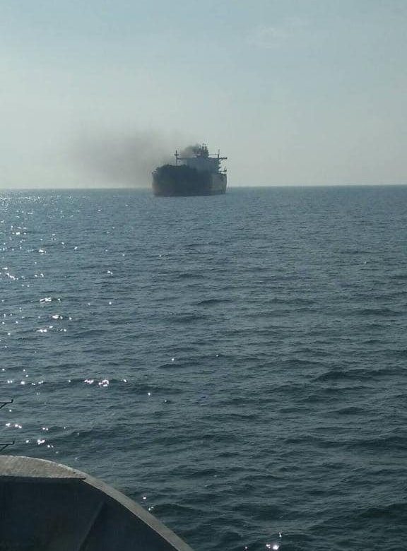 Misil ruso impactó buque Namura Queen con bandera panameña