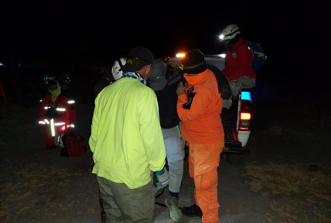 Rescatan a dos turistas en el Volcán Barú