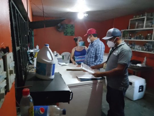 Citan a dos comercios por incumplimiento de medidas sanitarias en Veraguas