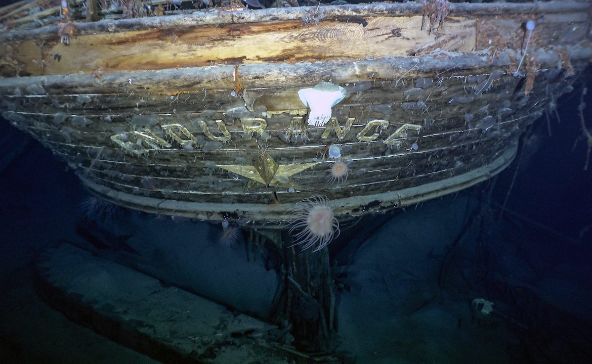 Uno de los grandes naufragios de la historia fue hallado en el fondo de un mar helado