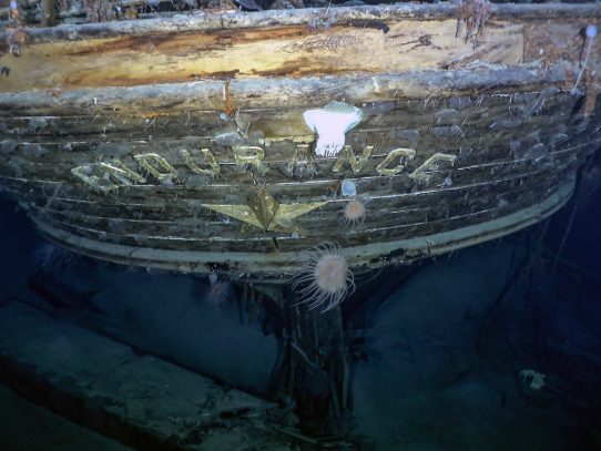 Uno de los grandes naufragios de la historia fue hallado en el fondo de un mar helado