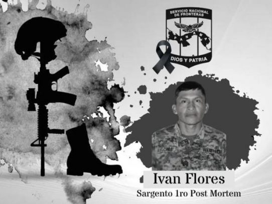 Falleció unidad de Senafront, de la Fuerza de Reacción Inmediata Contra el Narcoterrorismo