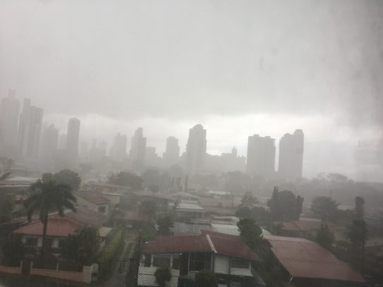 ETESA emitió aviso de vigilancia por lluvias del 1 al 4 de marzo