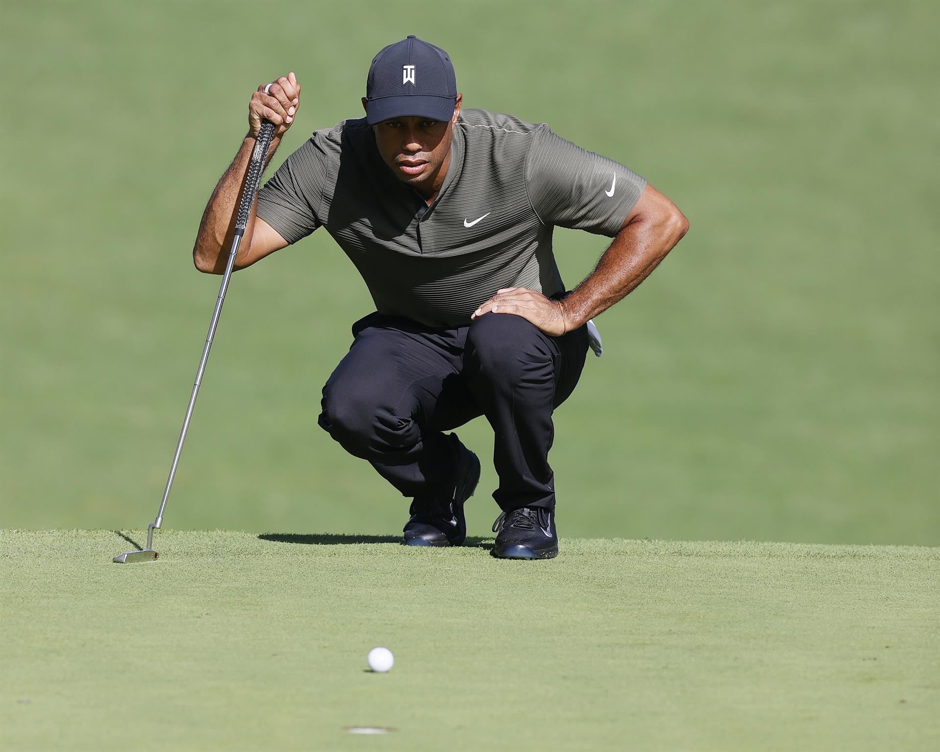 Tiger Woods viajó a Augusta, pero aún no confirma si jugará el Masters
