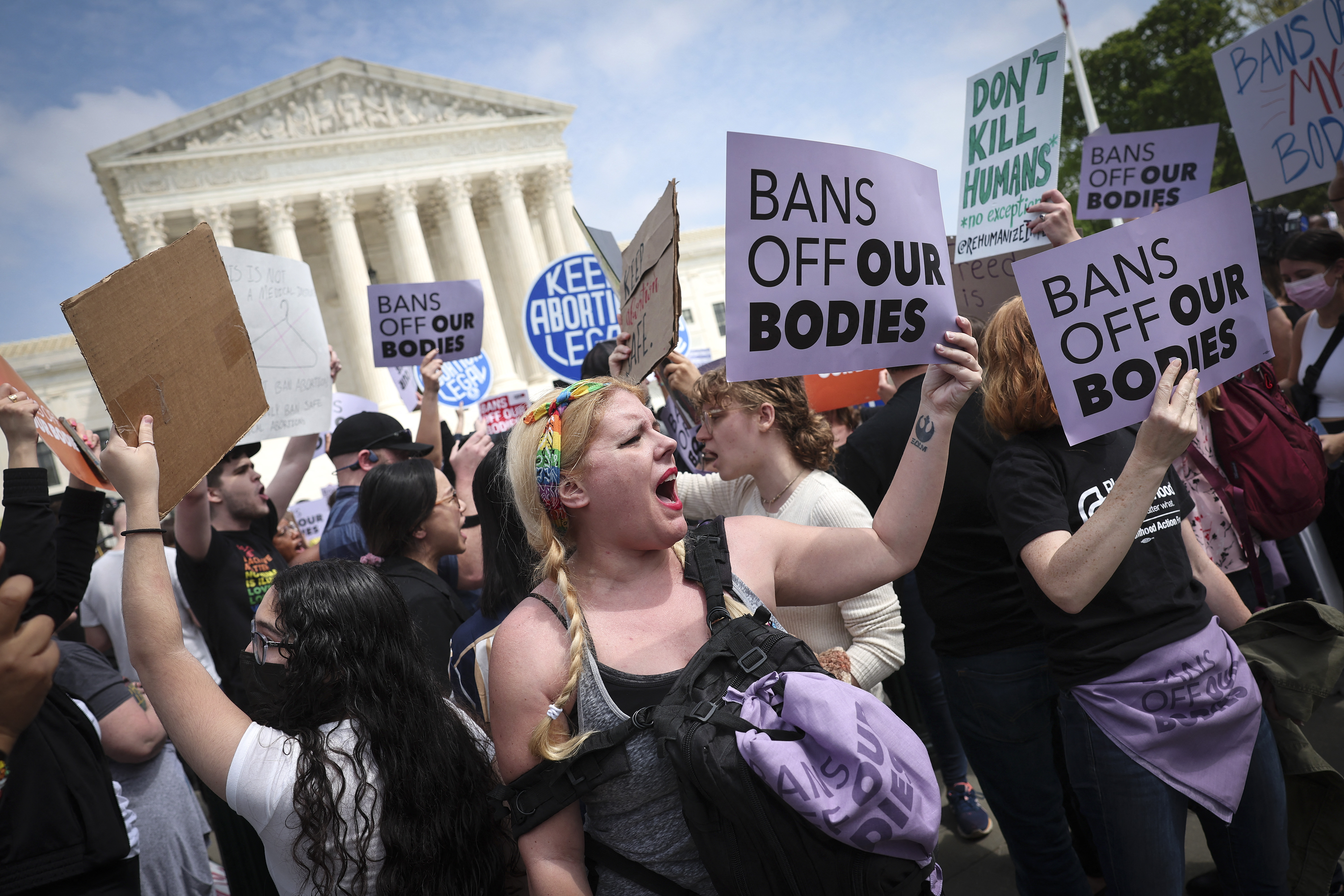 En Florida, militantes celebran posible decisión de la Corte Suprema de EE.UU., contra el aborto