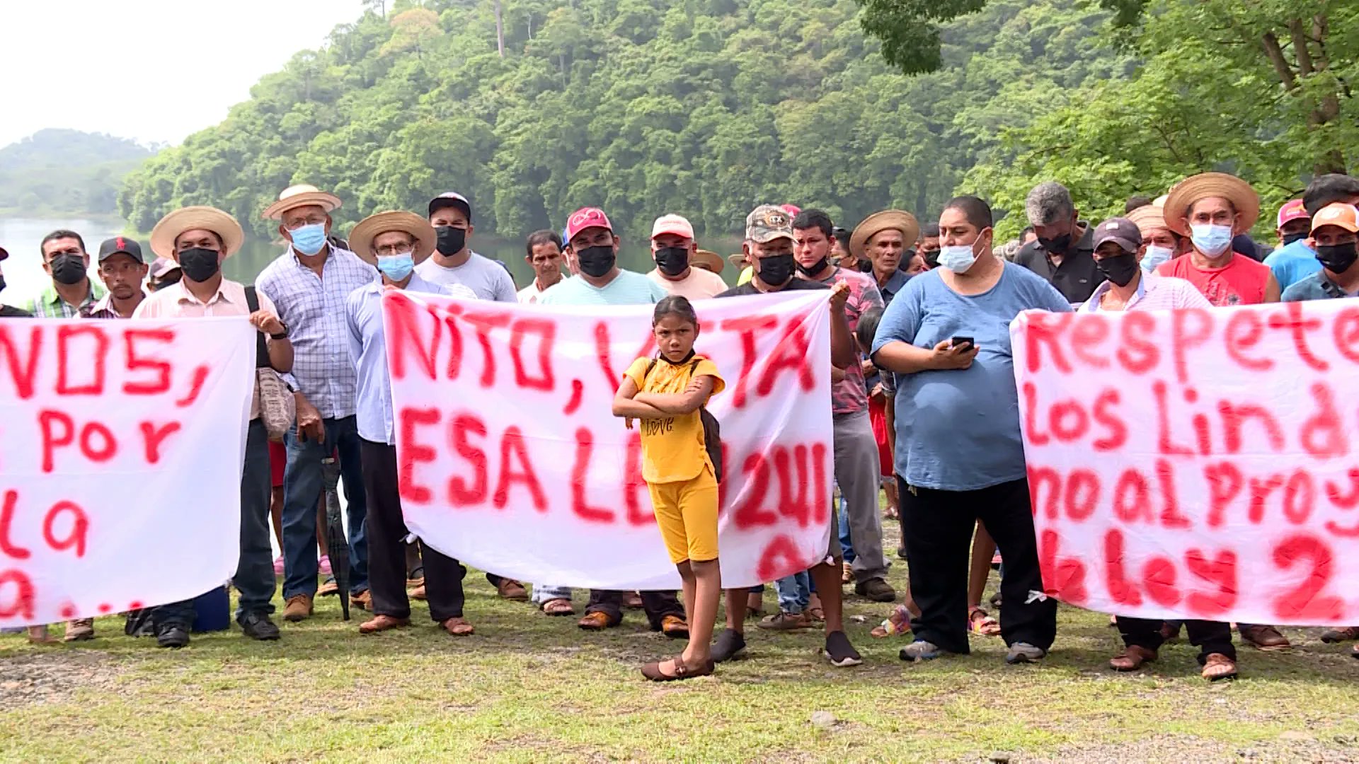 Grupo organizado del Lago Bayano no descarta "acciones enérgicas" para exigir veto del proyecto 241