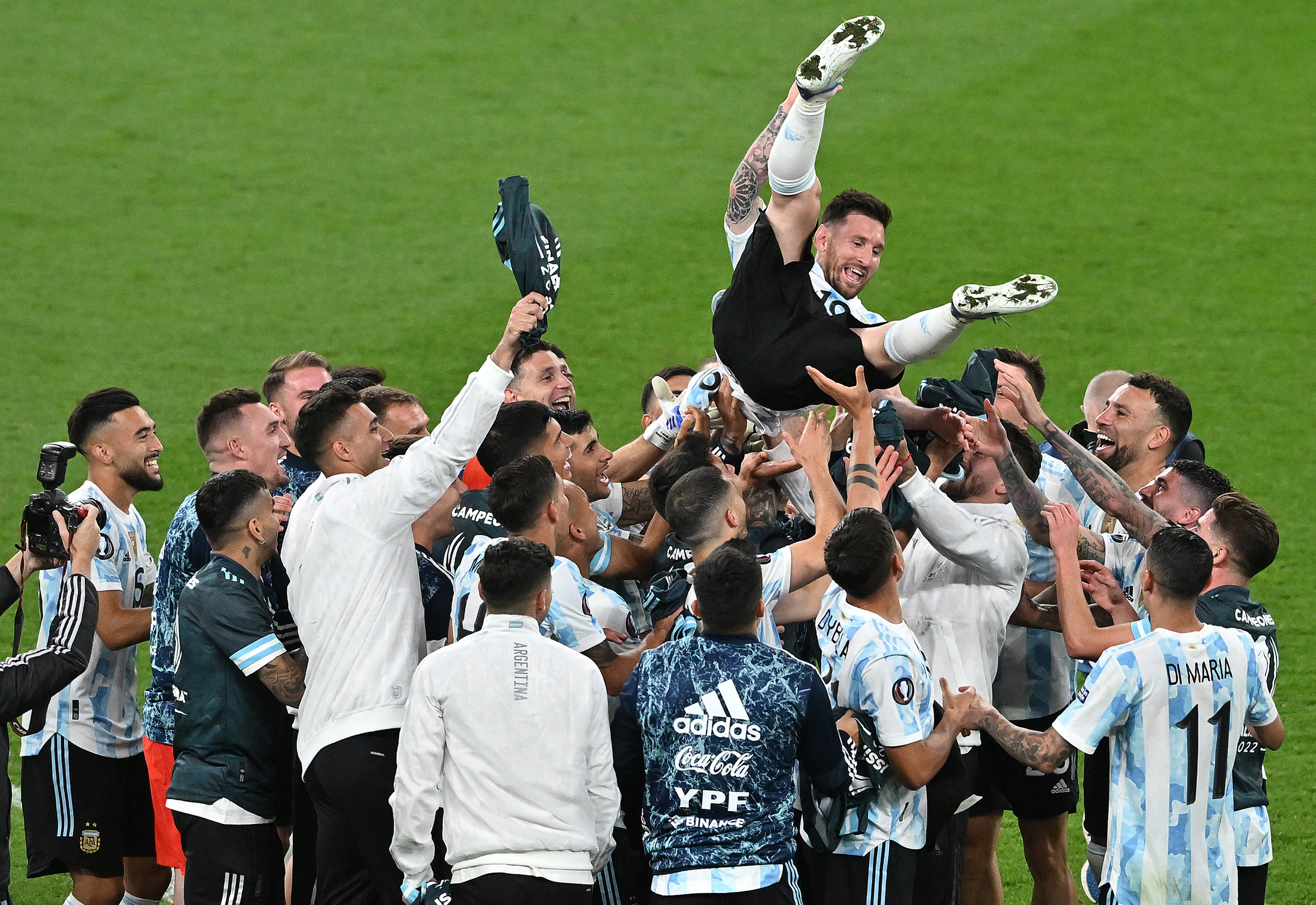 Argentina gana la Finalissima con triunfo 3-0 ante Italia