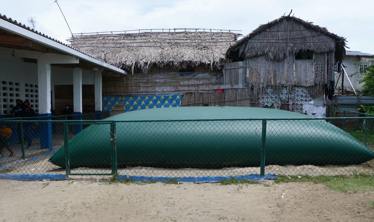 Escuelas y comunidades de Guna Yala se benefician con proyecto de Cosecha de agua