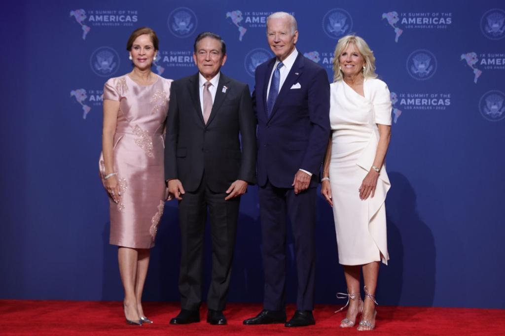 Cortizo recibió la bienvenida del presidente Biden a IX Cumbre de las Américas