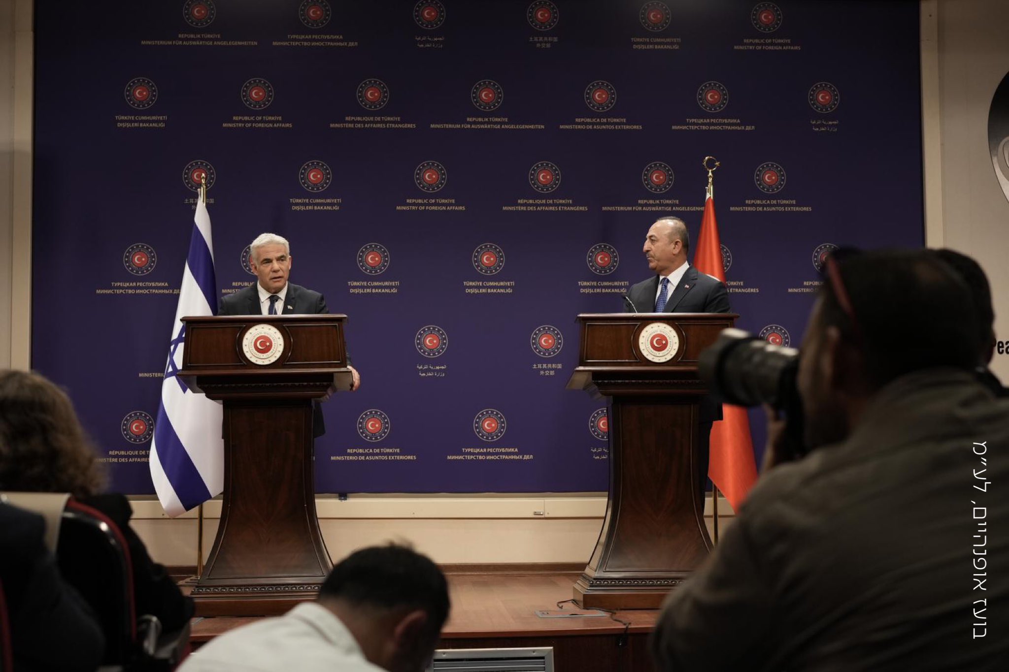 Importante encuentro entre los ministros de Relaciones Exteriores de Israel y Turquía