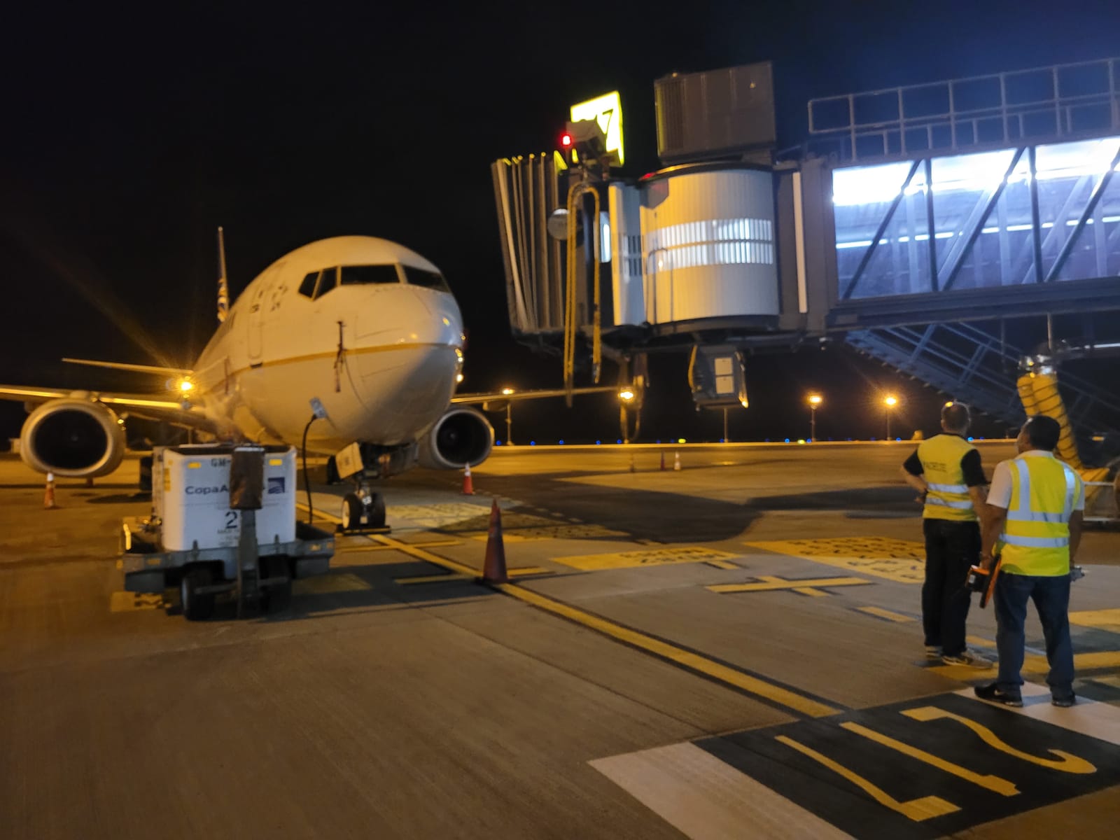 Aeropuerto Internacional de Tocumen realiza pruebas operativas en plataforma de la Terminal 2