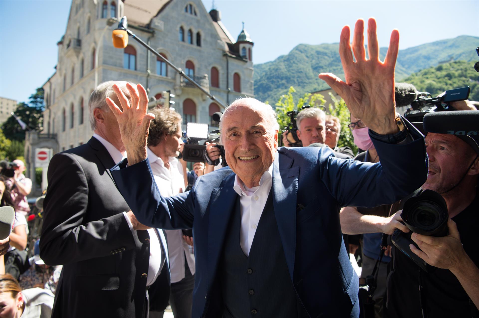 Joseph Blatter: "Han terminado siete años de mentiras"