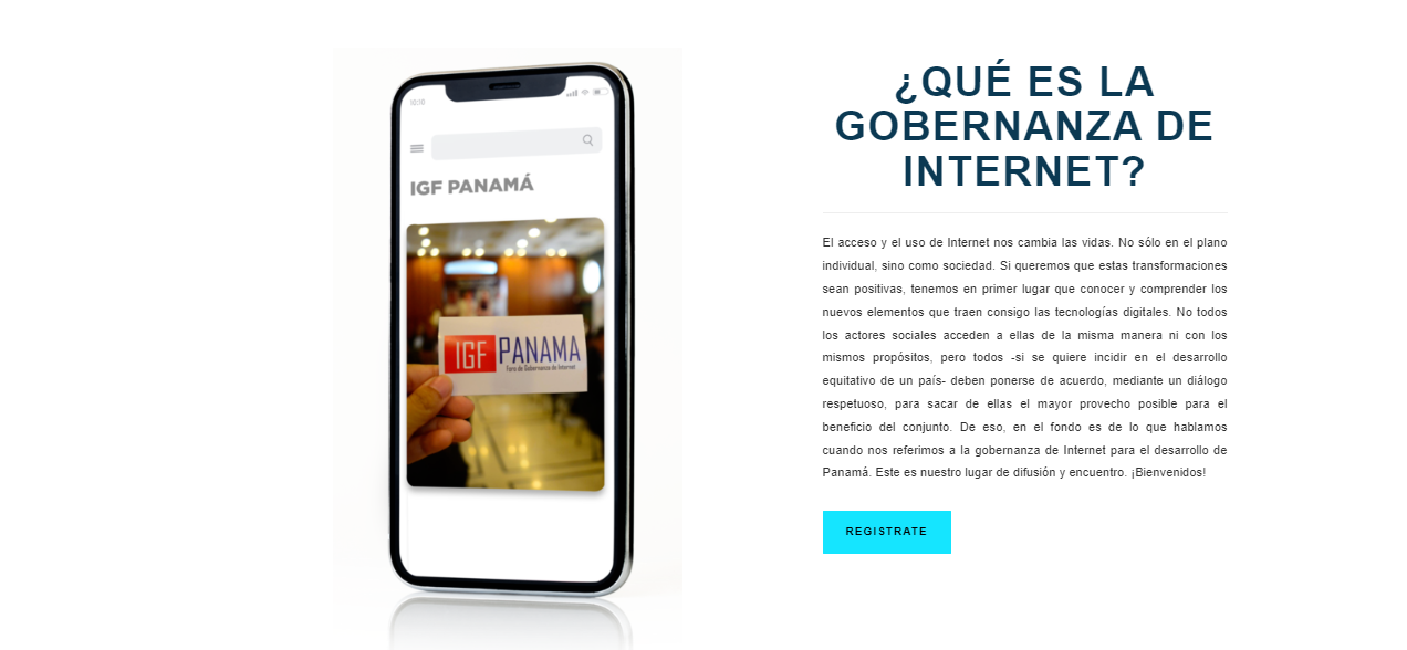 Realización del Foro de Gobernanza de Internet en Panamá busca crear espacio de diálogo