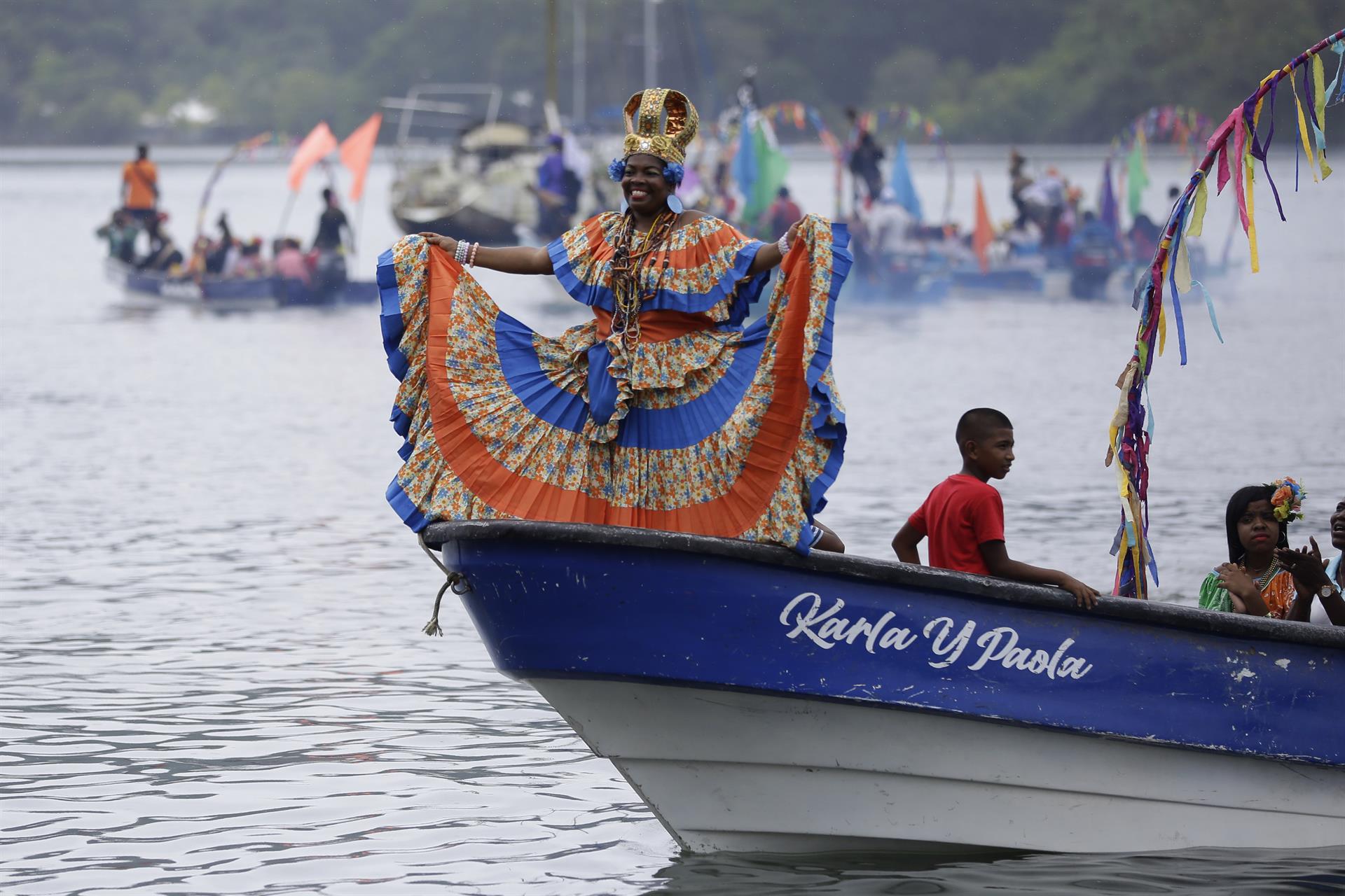 La fiesta afrocolonial de la Pollera Congo resalta atractivo turístico de Panamá