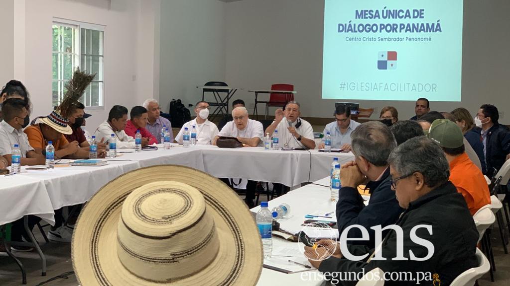 Mesa Única del Diálogo por Panamá reinicia jornada mañana