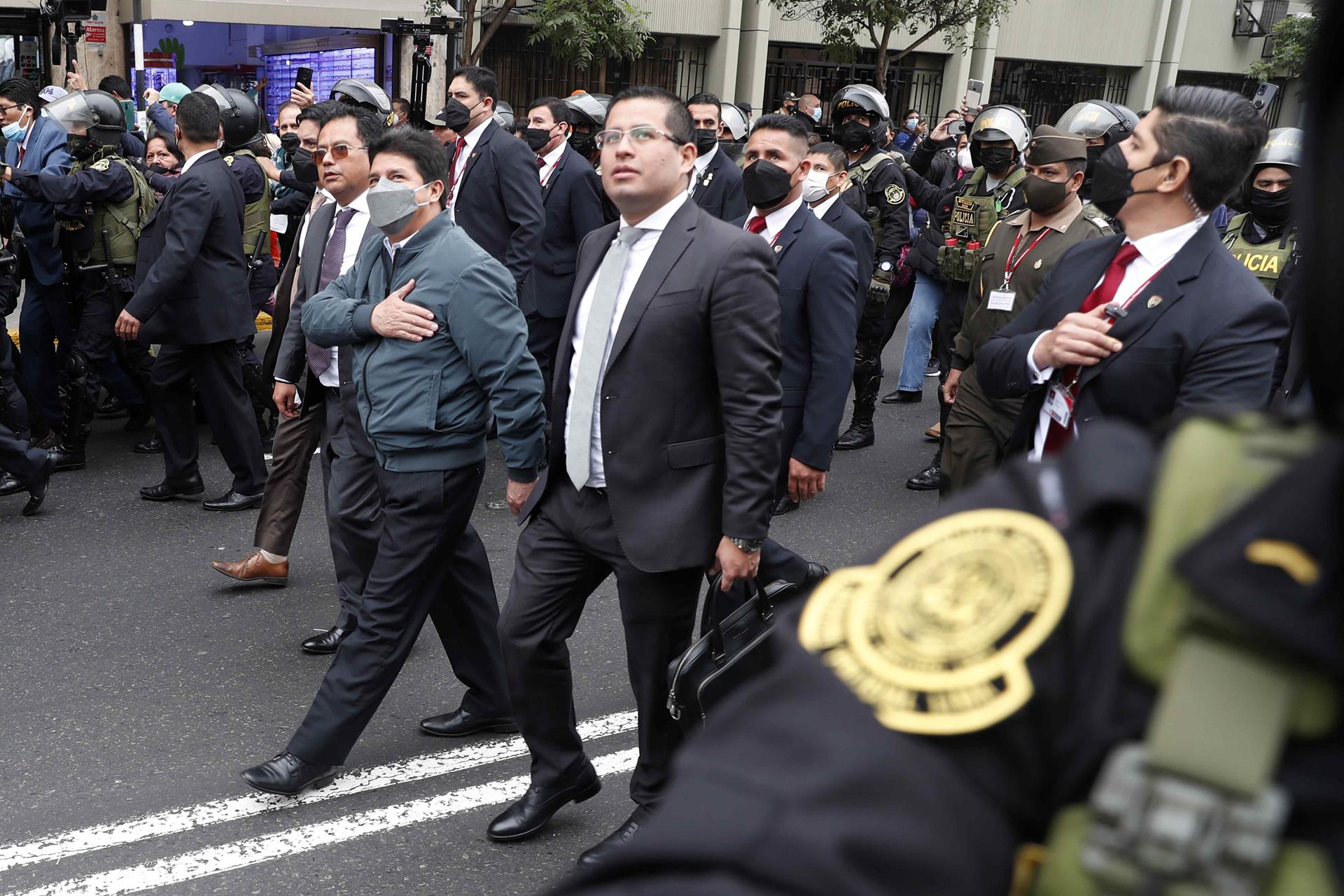 El presidente peruano declaró a la Fiscalía que no integra ninguna red criminal