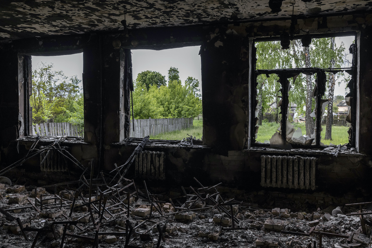 Destrozos en Ucrania