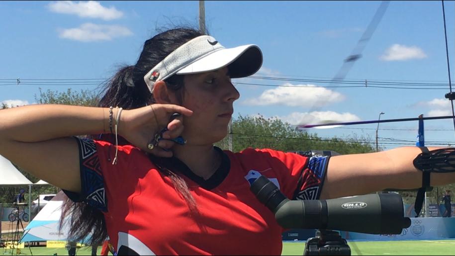 Astrid Barría impuso récord nacional y continúa hoy en Juegos Suramericanos de Asunción