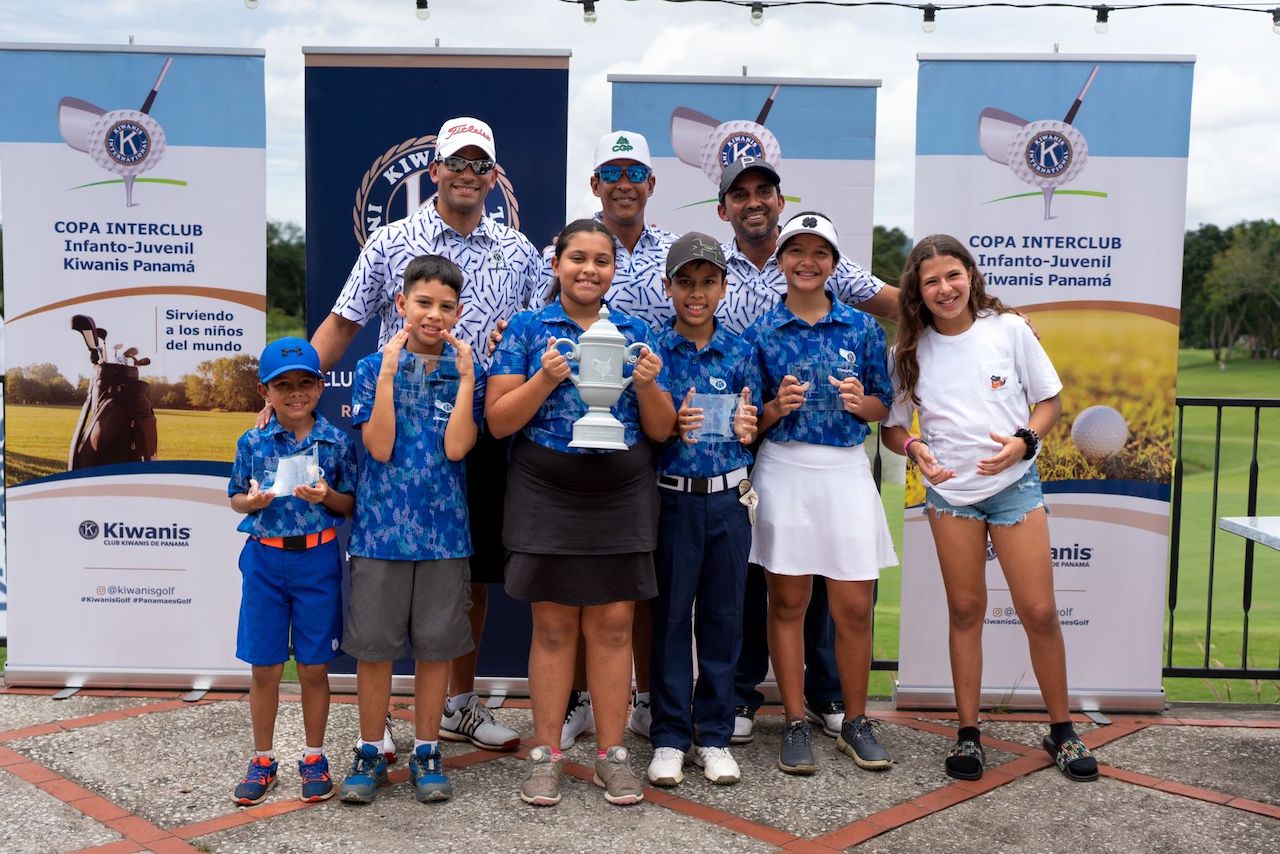 Kiwanis Golf Junior League galardonó a sus campeones 2022