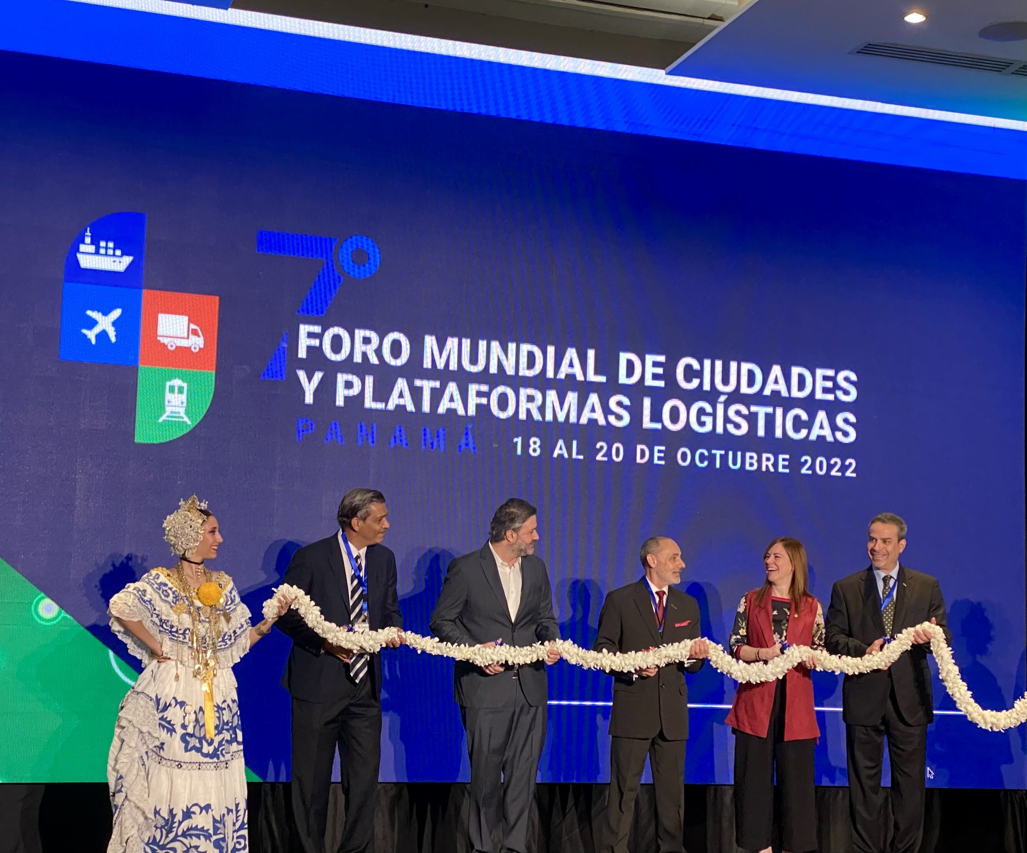 Inauguran 7° Foro Mundial de Ciudades y Plataformas Logísticas