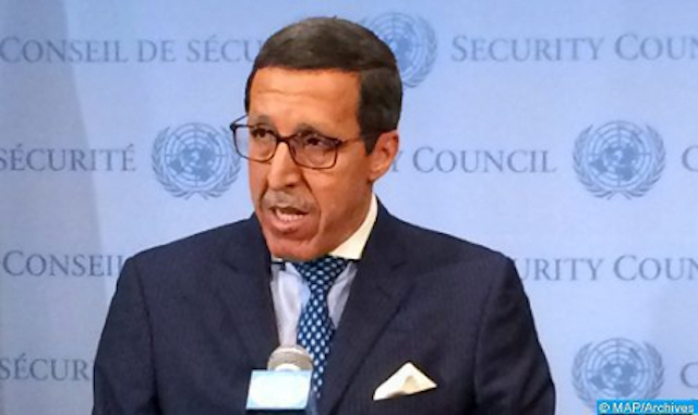 Consejo de Seguridad: la nueva resolución refuerza los logros de Marruecos sobre su Sahara, Omar Hilale