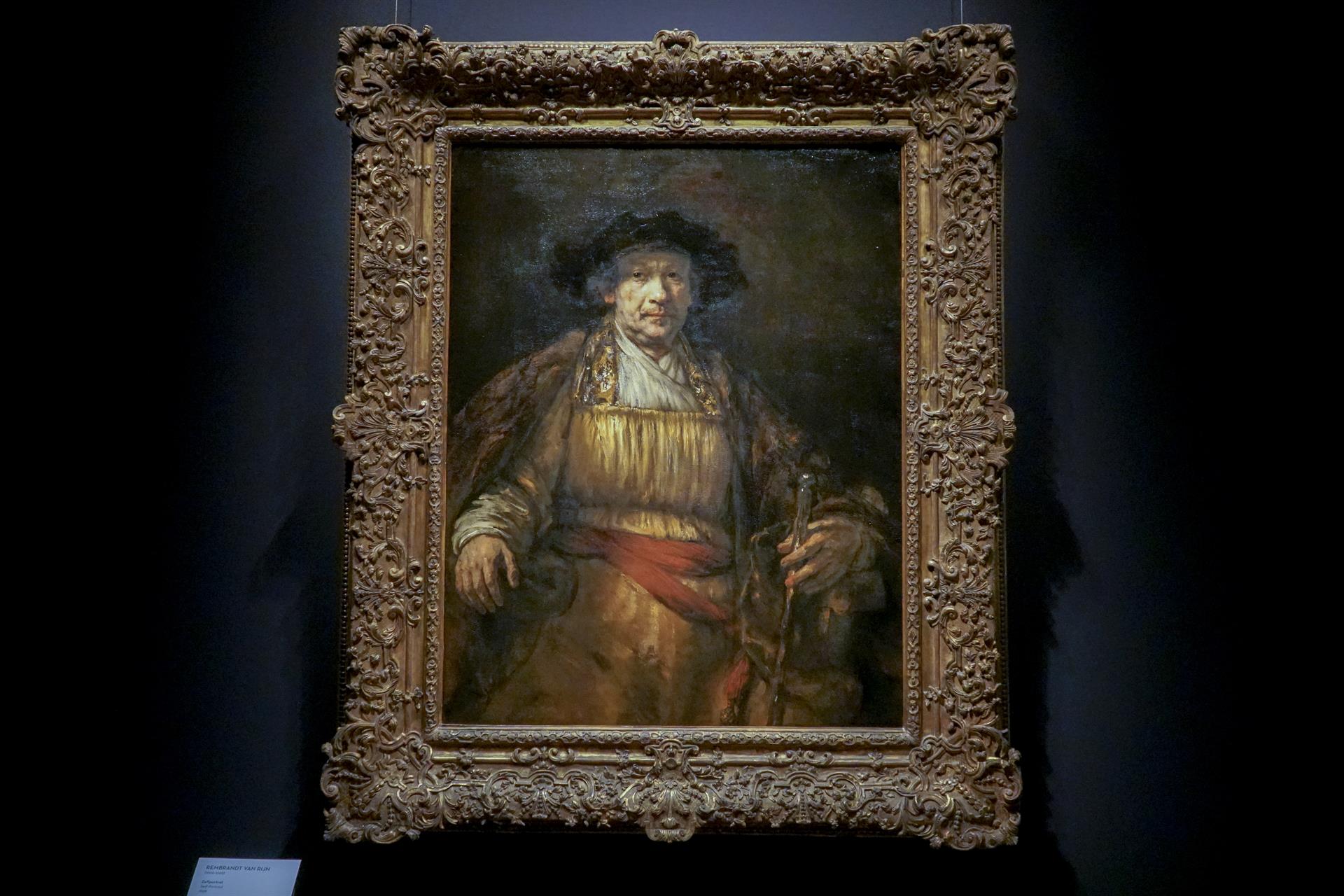 Un autorretrato de Rembrandt viajó de Nueva York a Europa después de un siglo