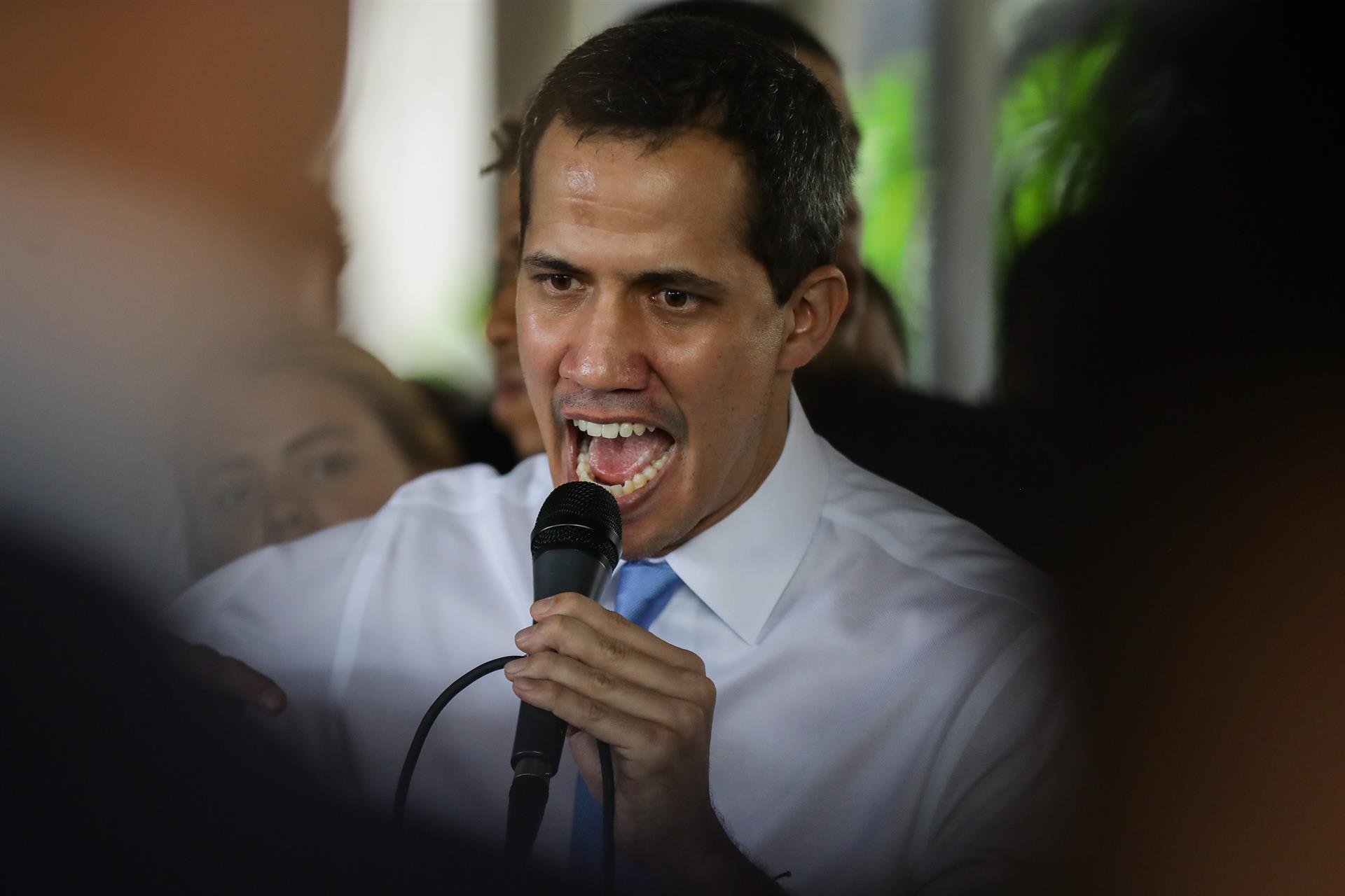 Juan Guaidó sufre una nueva agresión durante su visita al este de Venezuela