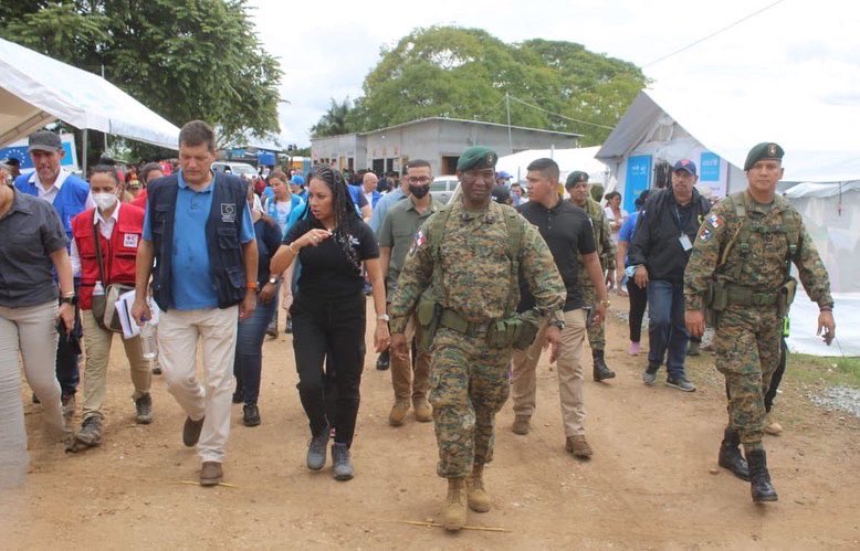 Vicecanciller recorre estación migratoria de Lajas Blancas