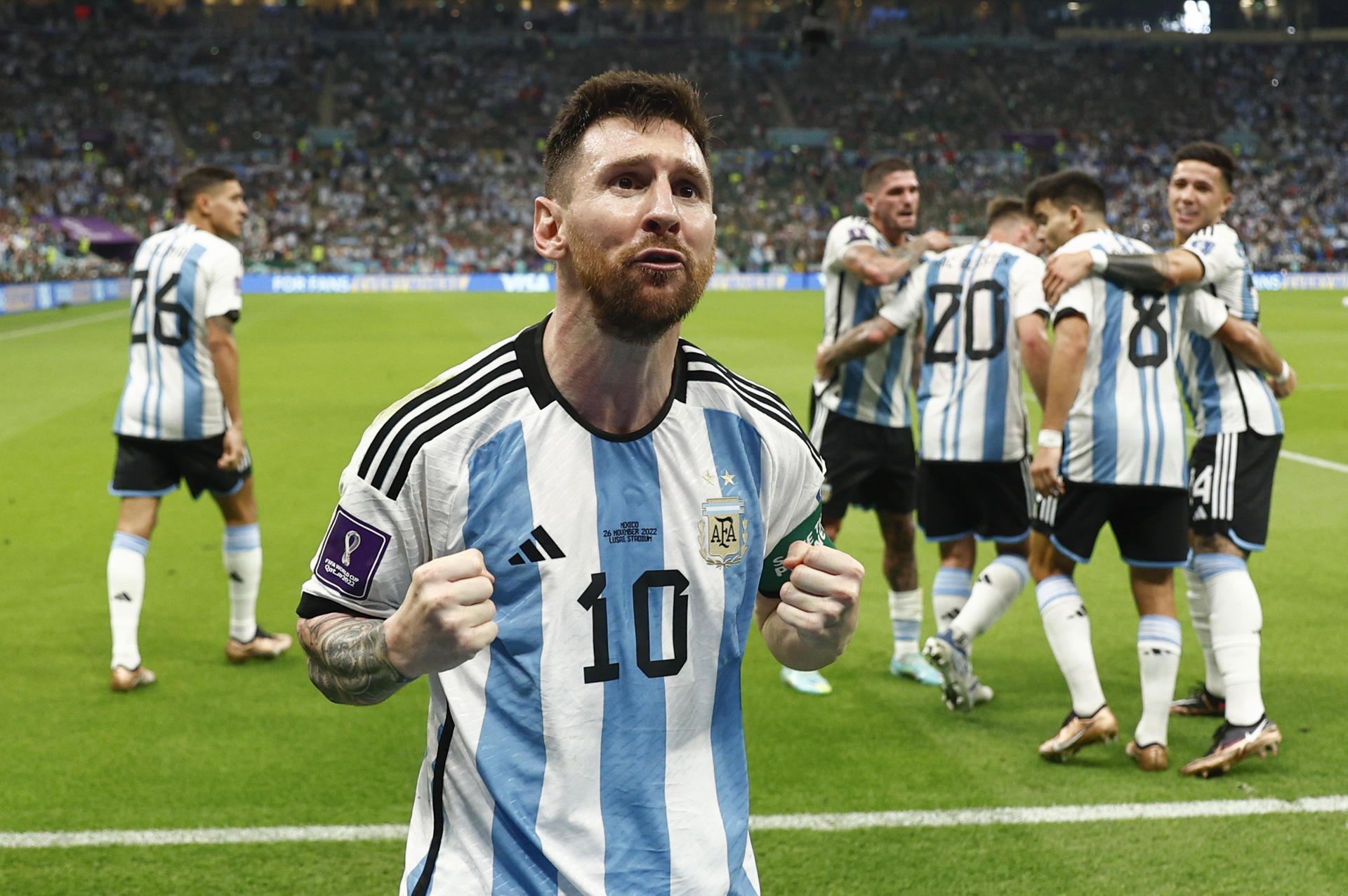 Messi: "Ha sido un descargo para el vestuario y una alegría"