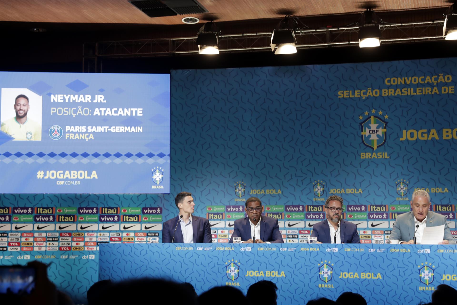 Brasil convoca a Neymar, Vinicius, Rodrygo y otros seis delanteros al Mundial