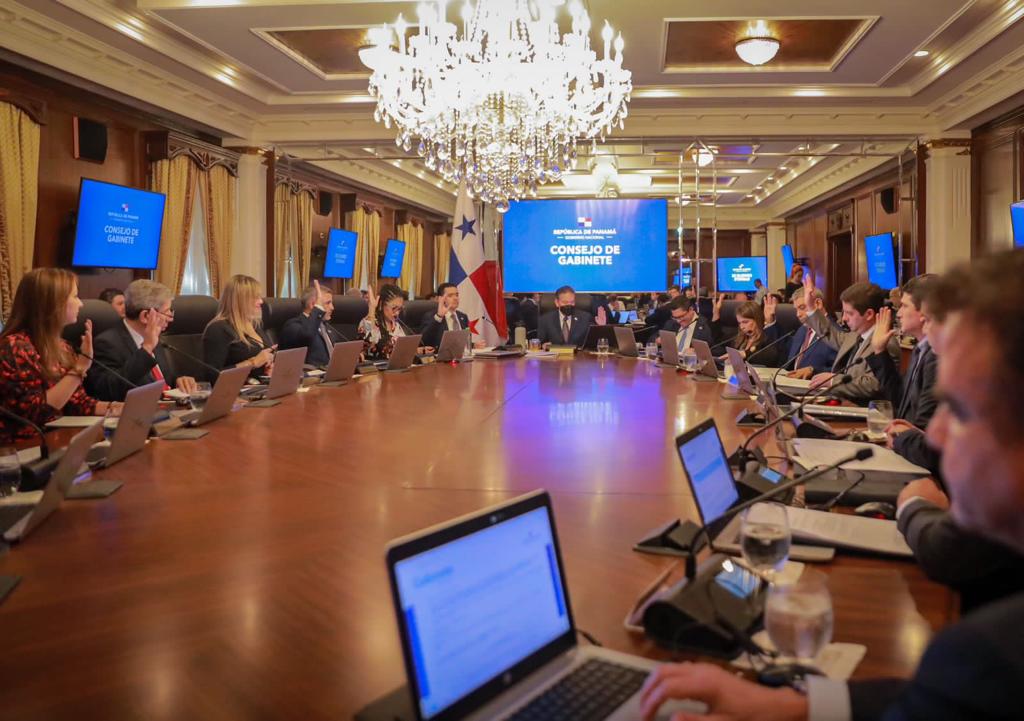Sesión del Consejo de Gabinete