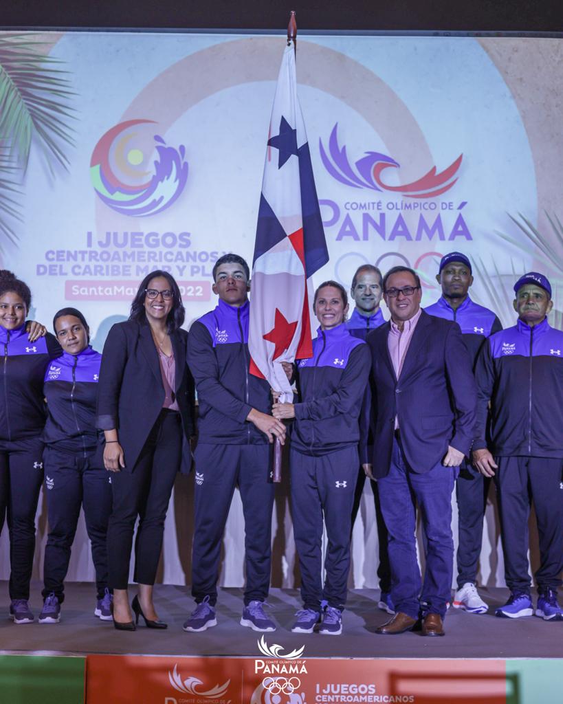 Presentan delegación para los I Juegos Centroamericanos Mar y Playa, Santa Marta 2022