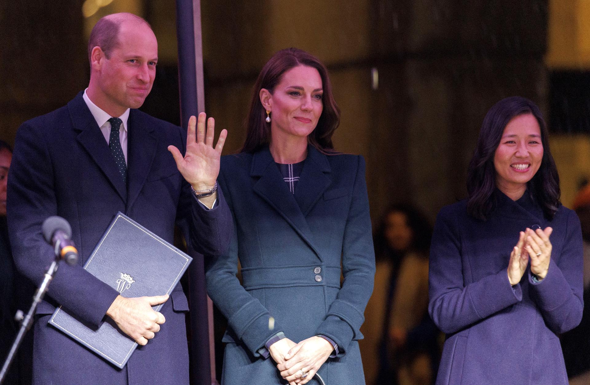 Los príncipes de Gales visitan Estados Unidos por primera vez desde 2014
